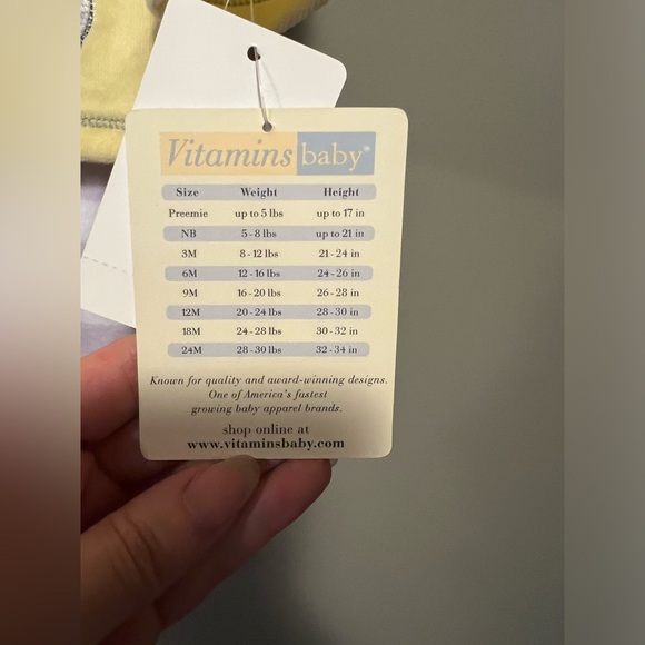 NWT! Vitamin Baby set, 6month, super soft! - Picture 3 of 6